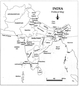 Tropic of Cancer Passes Through Which States of India? - Pan Geography